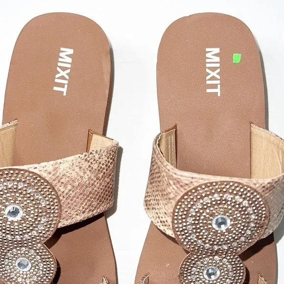 Mix It Python Strap Strappy Women's Wedge - Picture 4 of 8